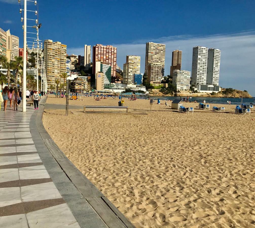 شقة Inlesa Vistas Al Mar بينايدورم المظهر الخارجي الصورة